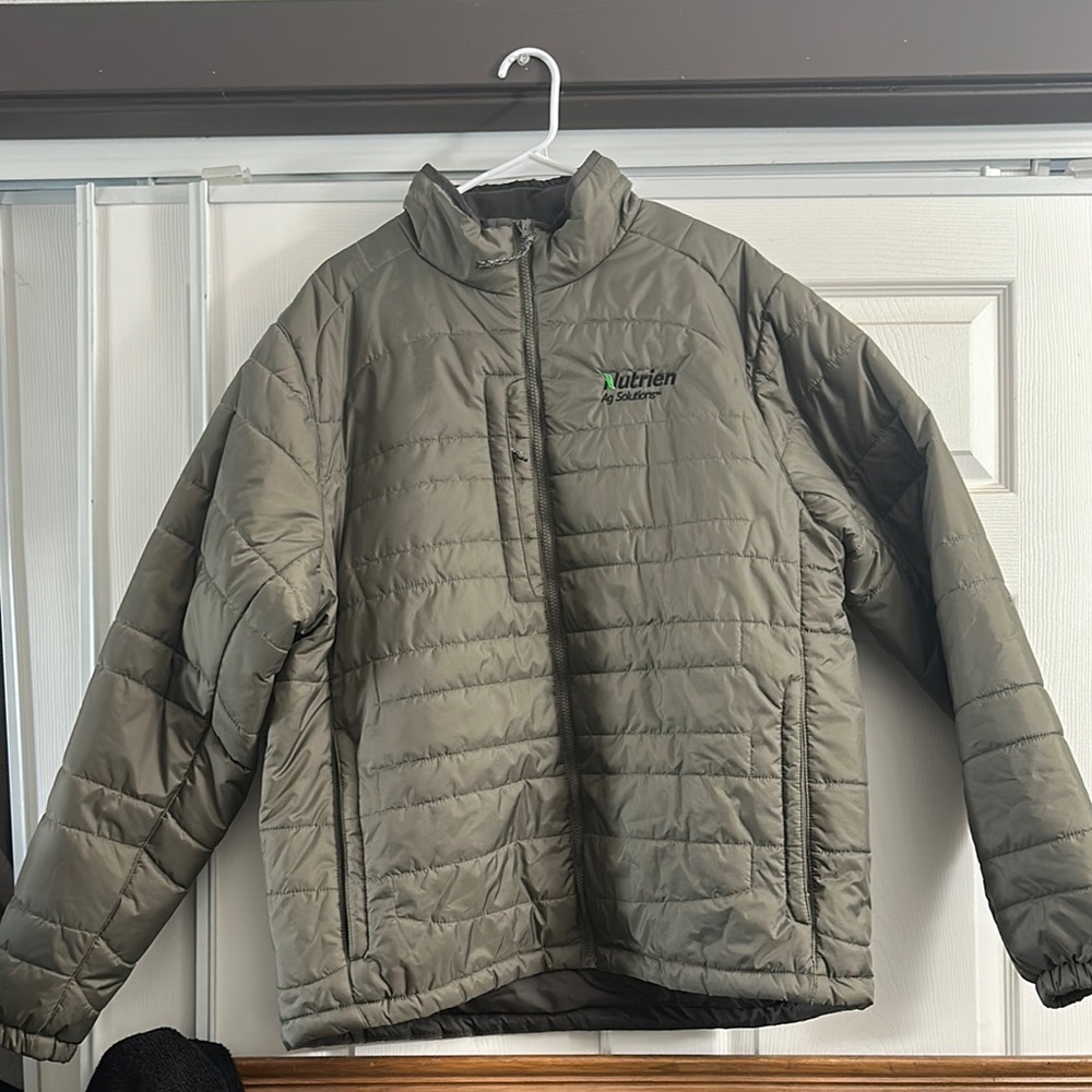 Tri mountain puffer coat jacket